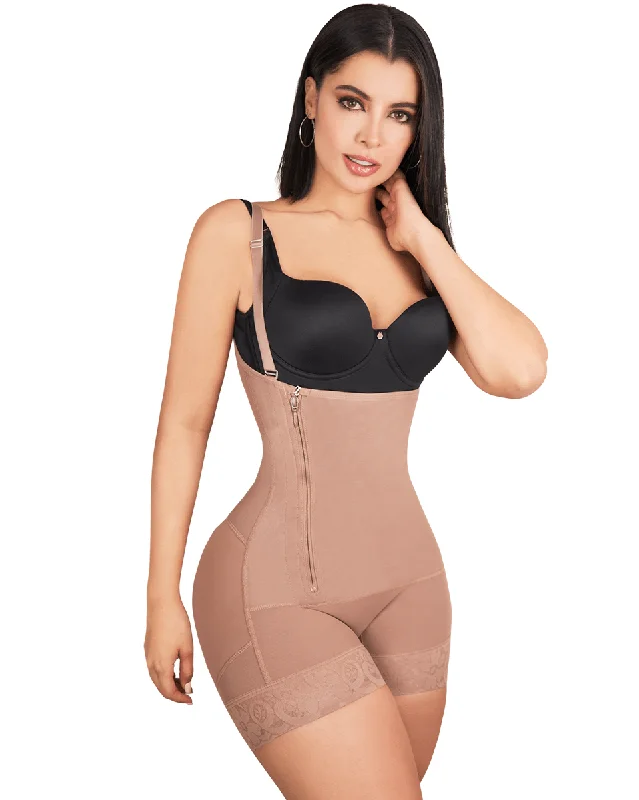 Women's corset for creating an hourglass figure-Jackie London Shorts Bodyshaper With Covered Back Copia Women's corset for creating an hourglass figure-Jackie London Shorts Bodyshaper With Covered Back Copia