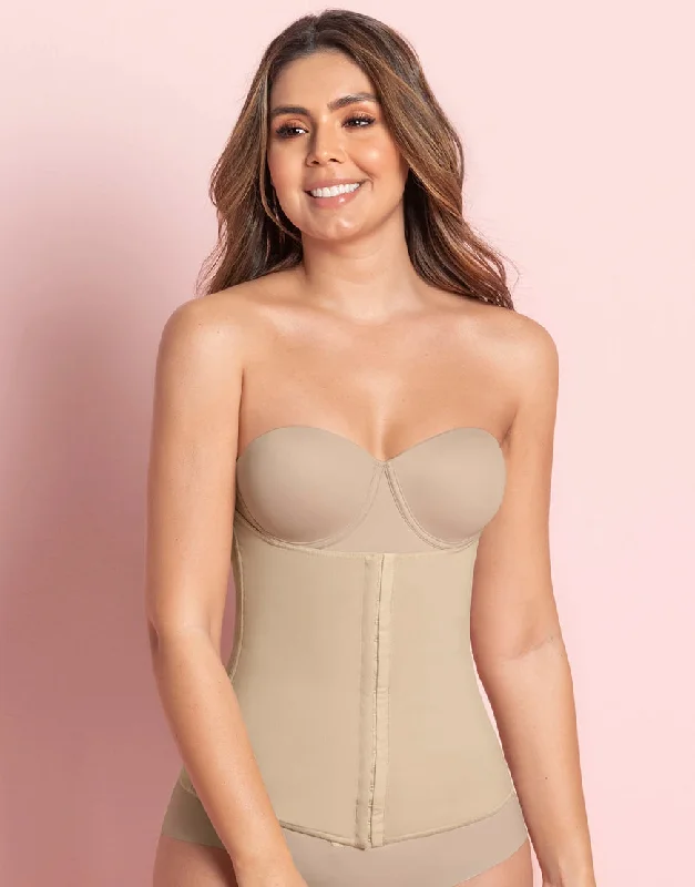 Women's corset for fashionable body shaping-LEONISA LATEX-FREE SCULPTING WAIST CINCHER Women's corset for fashionable body shaping-LEONISA LATEX-FREE SCULPTING WAIST CINCHER