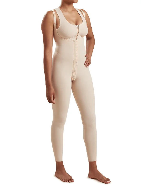 Women's corset with lace-up design for waist control-Marena Girdle With High Back- Ankle Length Women's corset with lace-up design for waist control-Marena Girdle With High Back- Ankle Length