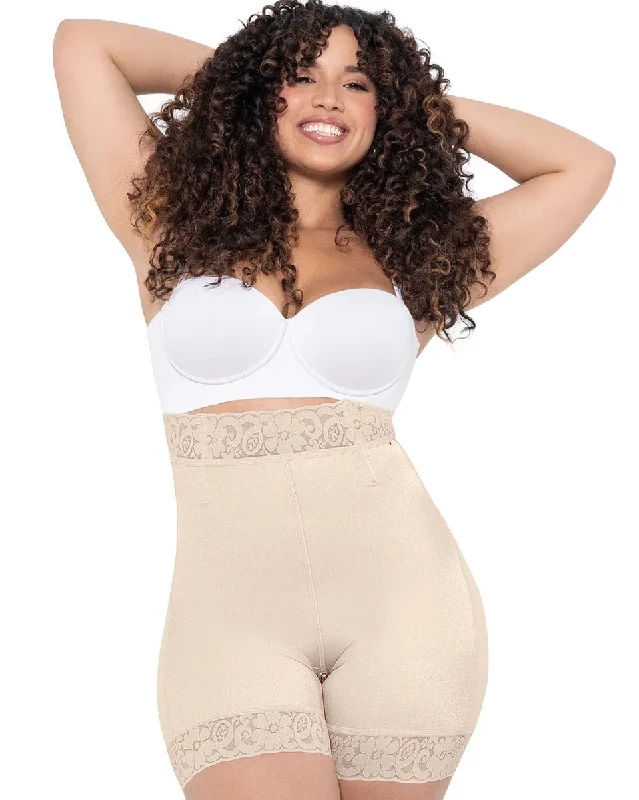 Women's corset for breathable comfort-MariaE Fajas Butt-Lifter High Waisted Shapewear Shorts Medium Compression Women's corset for breathable comfort-MariaE Fajas Butt-Lifter High Waisted Shapewear Shorts Medium Compression