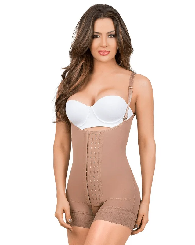 Women's corset with velvet fabric-MariaE Fajas Colombianas Boyshort Shapewear for Women Women's corset with velvet fabric-MariaE Fajas Colombianas Boyshort Shapewear for Women