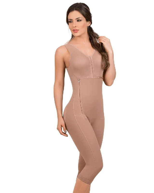 Women's corset for waist sculpting and control-MariaE Fajas Postoperative Shapewear with Bra Side Zipper Knee Length Women's corset for waist sculpting and control-MariaE Fajas Postoperative Shapewear with Bra Side Zipper Knee Length