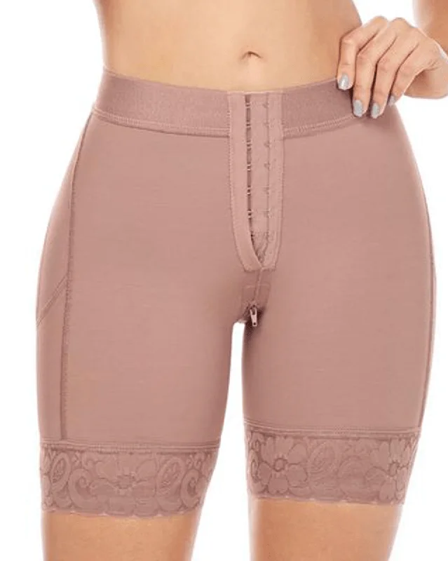 Women's corset for body contouring under clothes-MariaE Fajas Low Rise Shapewear Shorts with Zippered Crotch High Compression Women's corset for body contouring under clothes-MariaE Fajas Low Rise Shapewear Shorts with Zippered Crotch High Compression