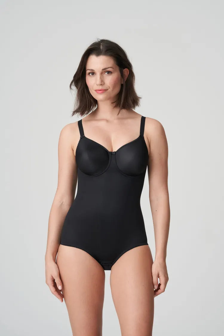 Women's corset for perfecting your silhouette-PrimaDonna Satin All-In-One Corselet