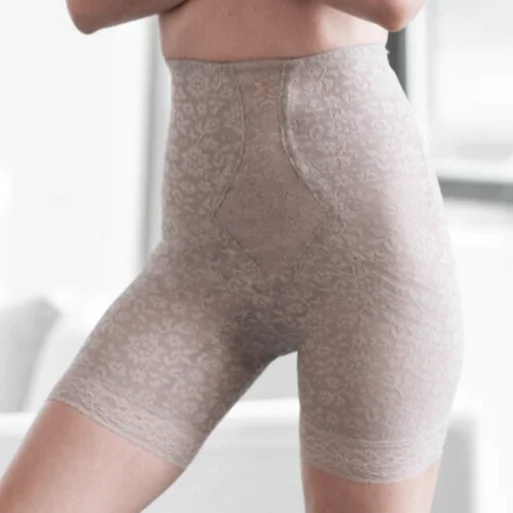 Women's corset for body contouring under clothes-Rago Extra Firm High Waist Leg Shaper Women's corset for body contouring under clothes-Rago Extra Firm High Waist Leg Shaper