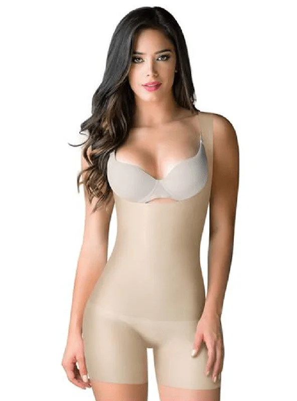 Women's corset for flattering your figure under clothing-Romanza Mid Thigh Tummy Control Shapewear Women's corset for flattering your figure under clothing-Romanza Mid Thigh Tummy Control Shapewear