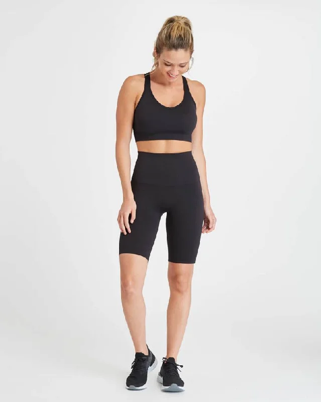 Women's corset for everyday waist shaping-Spanx Look At Me Now Bike Short