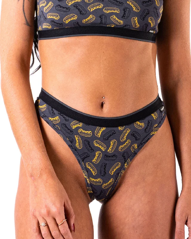 Women's lingerie for seamless comfort-String Bodyskin Weekend Hotdog