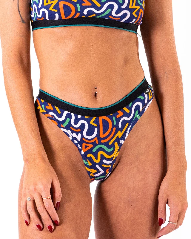 Women's lingerie for glamorous appeal-String Bodyskin Weekend Line
