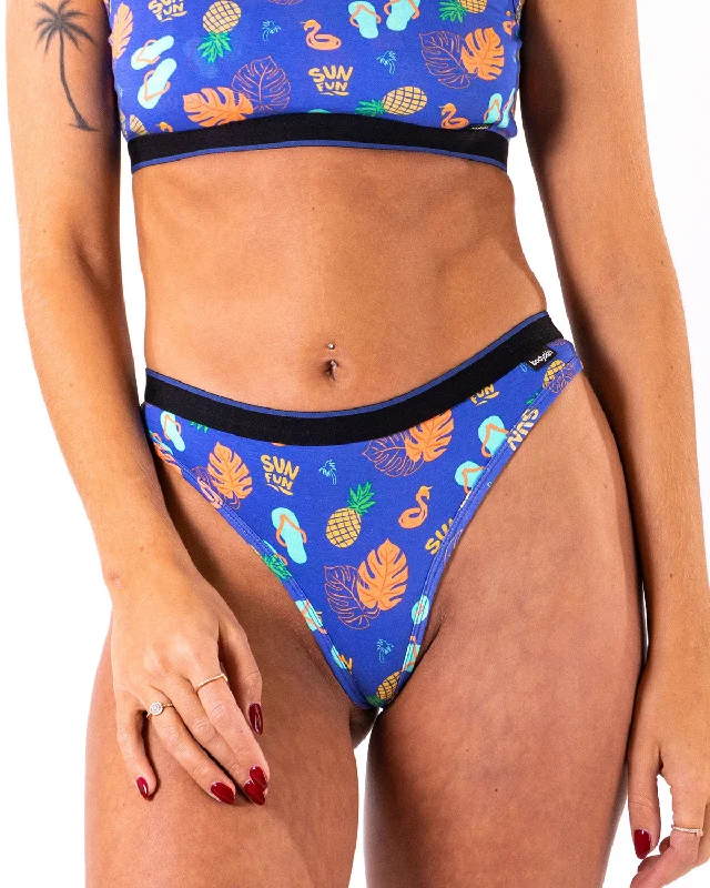 Women's lingerie for seductive curves-String Bodyskin Weekend Sunfun