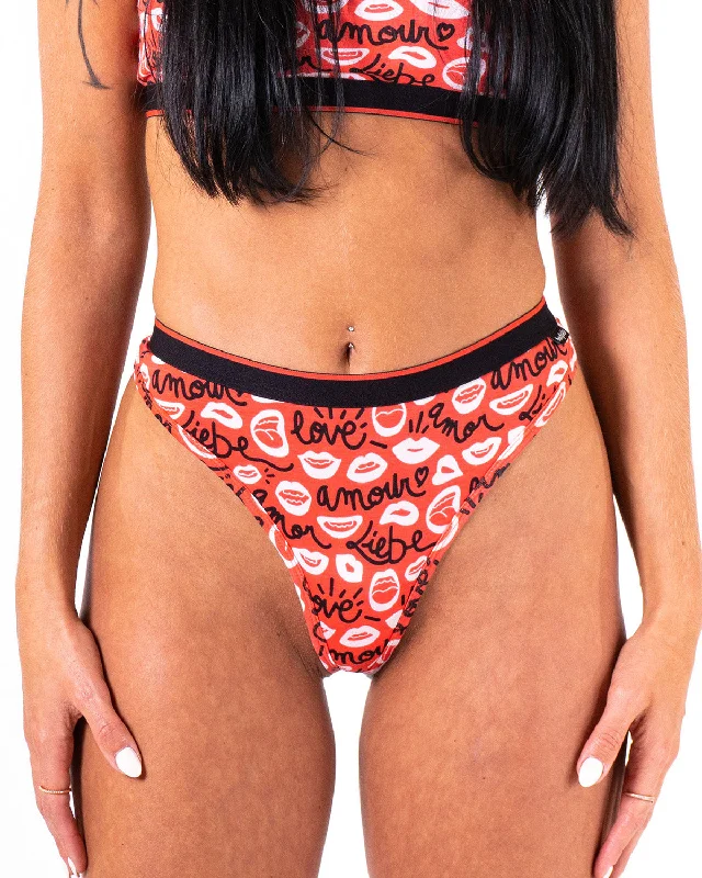 Women's lingerie for flattering figure-String Bodyskin Weekend Love