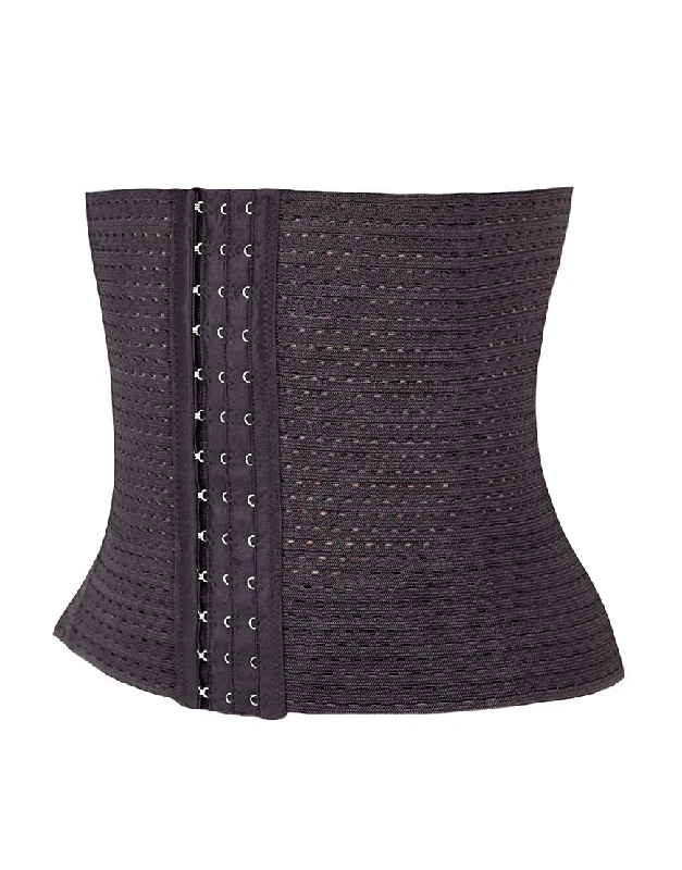 Women's corset with satin ribbon laces for charm-LOSHA PHYSIQUE PLUS SIZE SHAPING BELT - BLACK Women's corset with satin ribbon laces for charm-LOSHA PHYSIQUE PLUS SIZE SHAPING BELT - BLACK