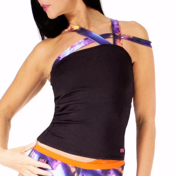 Women's lingerie for evening elegance-Xena Vest - Light Storm